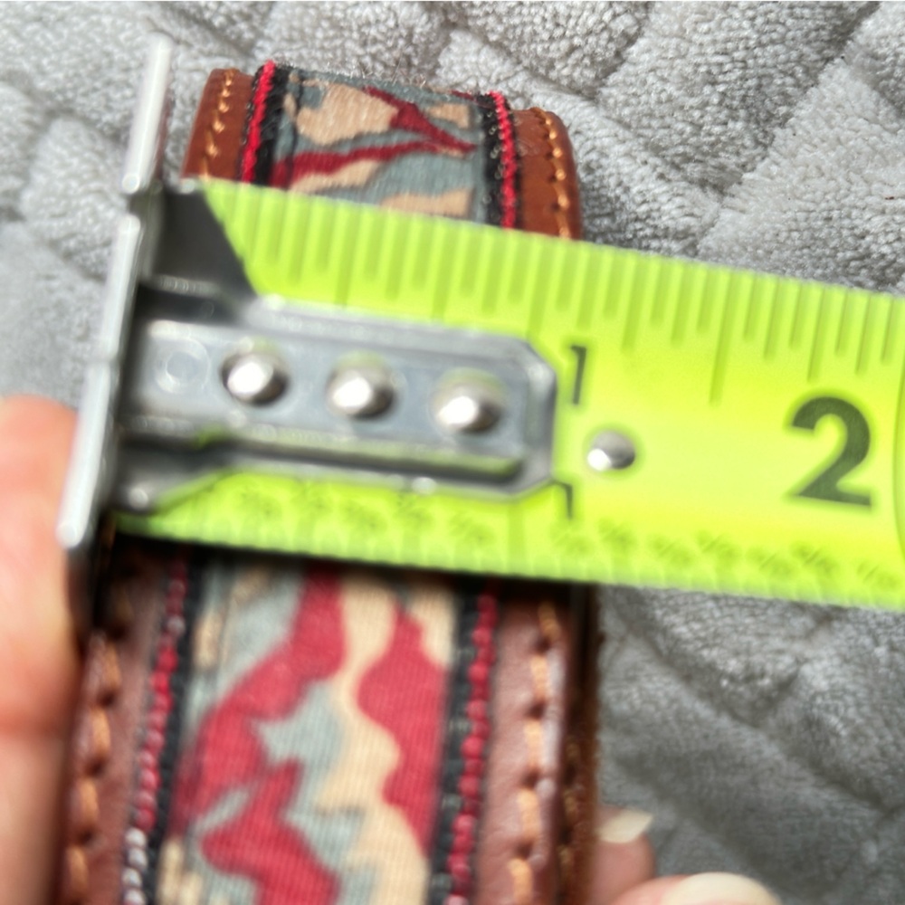 🇮🇹 Unisex Brown leather belt Challenge Made in Italy. - Picture 6 of 6